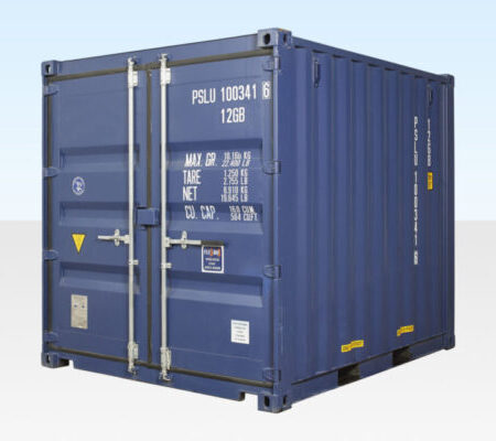 10Ft X 8Ft Shipping Container (One trip) – Blue