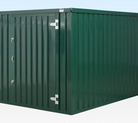 3M X 2.1M Flat Pack Storage Container
