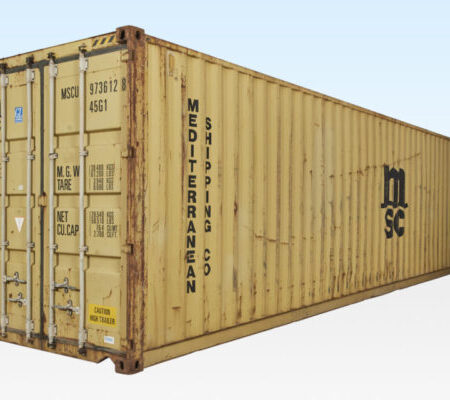 40Ft X 8Ft Used Shipping Container High Cube