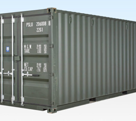 20Ft Shipping Container (One Trip) - Dark Green