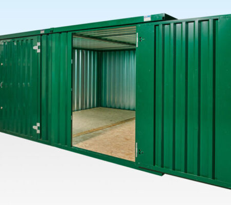 3M X 4.2M Side Linked Flat Pack Container Bundle (Powder Coated)