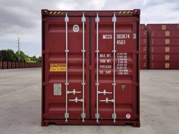 40ft x 8ft Used Cargo-worthy Dry Van - Image 3