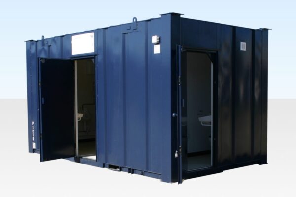 3+1 Steel Toilet Cabin 16Ft x 9Ft - Image 2