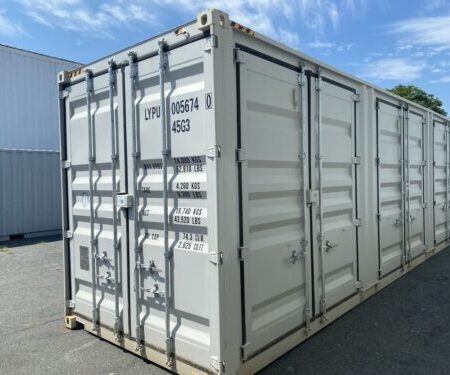 40Ft High Cube New Shipping Container Open Side One Trip