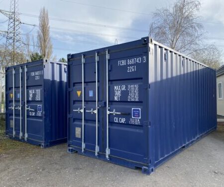 Single Trip 20Ft Shipping Container Storage Container Secure Store Site Cabin