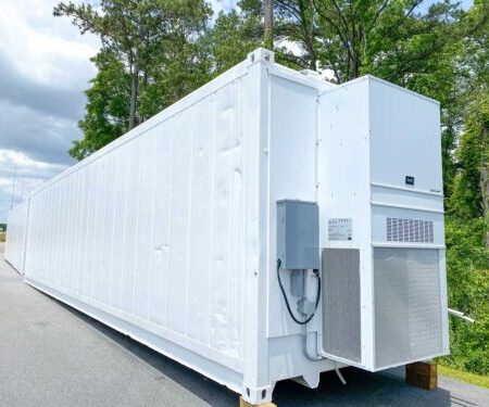 40 Ft High Cube Insulated Shipping Container With 5 Ton Bard Hvac Unit